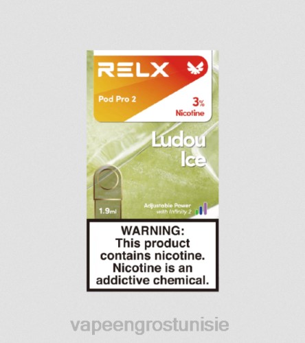 Cigarette Électronique Jetable - Ludou glace NHPL257 RELX Pod Pro 2