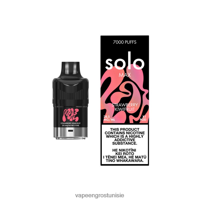 Cigarette Electronique Grossiste - Solo MAX cosse kiwi fraise RXDR4D74