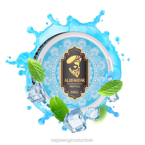 Vapoteuse En Gros - menthol NHPL63 ALIBARBAR pochette de nicotine