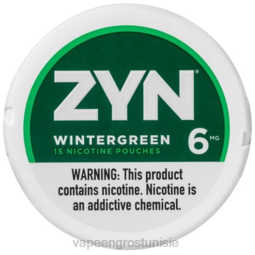 Cigarette Electronique Grossiste - gaulthérie NHPL14 ZYN sachet de nicotine 6mg