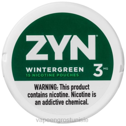 Cigarette Electronique Grossiste - gaulthérie NHPL24 ZYN sachet de nicotine 3mg