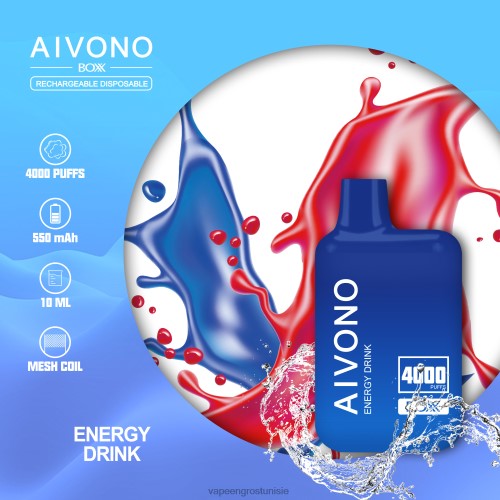 Cigarette Électronique Prix - Aivono AIM BOXX 4000 boisson énergisante 2D686225