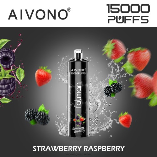 Cigarette Électronique Prix - Aivono FATMAN 15000 fraise framboise 2D68615