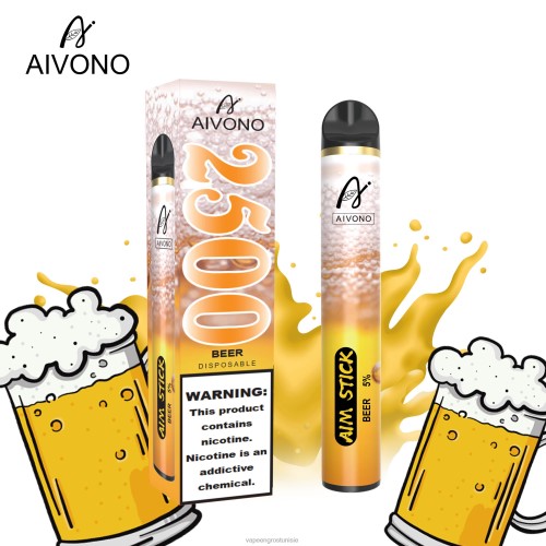 Cigarette Électronique Tunisie - Aivono AIM STICK 2500 bière 2D686148