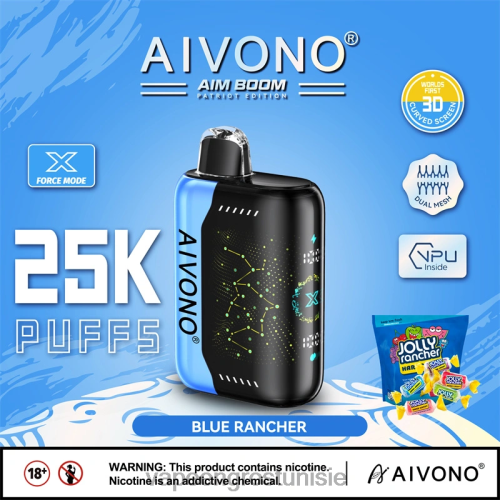 Cigarette Electronique Grossiste - Aivono AIM BOOM 25000 éleveur bleu 2D686344