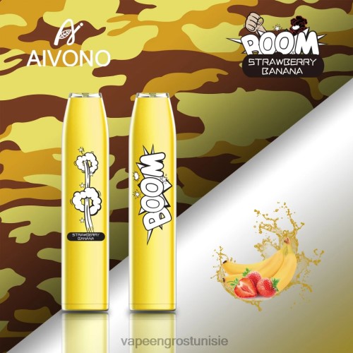 Vapoteuse En Gros - Aivono AIM BOOM 600 fraise banane 2D686363