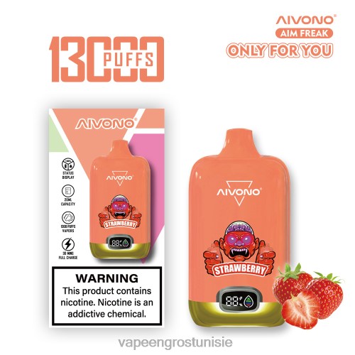 Vapoteuse En Gros - Aivono AIM FREAK 13000 fraise 2D686243