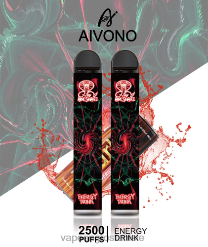 Cigarette Électronique Prix - Aivono AIM SNAKE 2500 boisson énergisante 2D686305