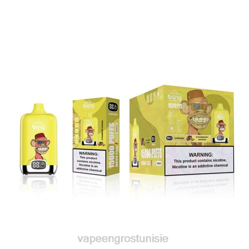 Vape En Gros - fraise banane NHPL131 Bang Box 15000