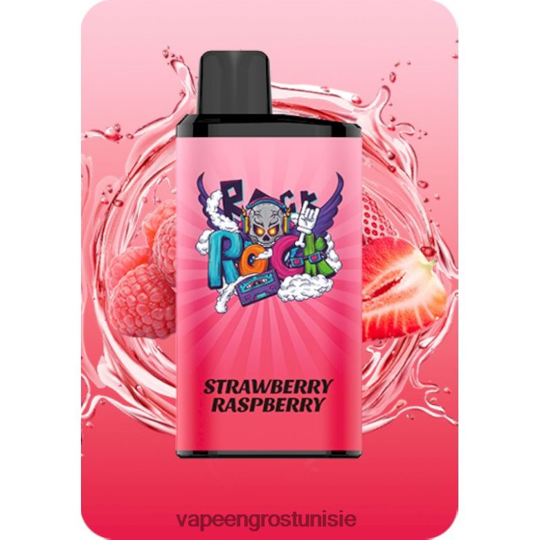 Cigarette Électronique Jetable - IGET Bar pro 8FD0J27 fraise framboise