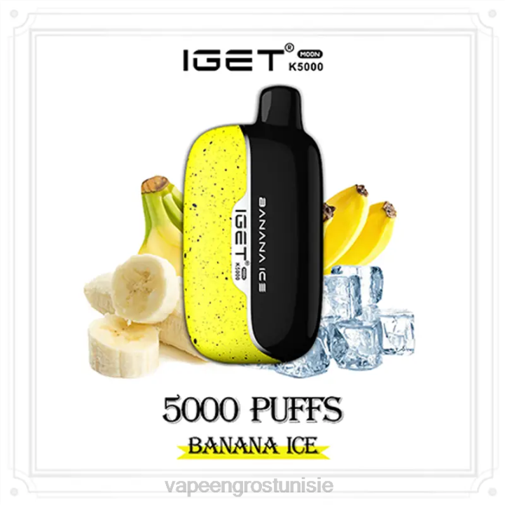 Vape En Gros - IGET Moon k5000 02DN11 glace à la banane